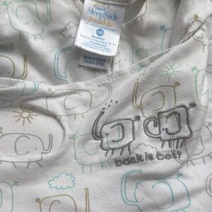 Halo New Born SleepSack Swaddle with Elephant Design